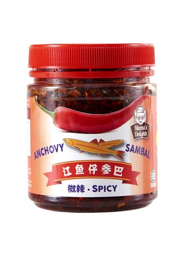 Mama’s Delights Anchovy Sambal (200gm)