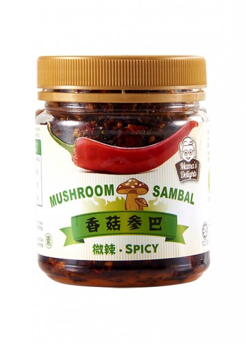 Mama’s Delights Mushroom Sambal (200gm)
